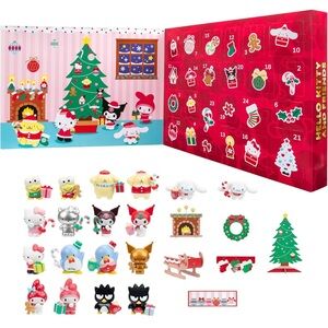 Hello Kitty® and Friends Holiday Advent Calendar, 18 Figures w/ Bonuses, NIB